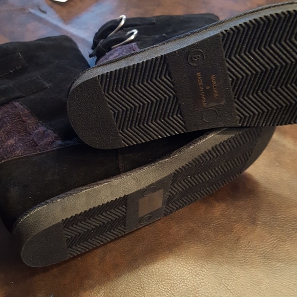 SALE🔴Muk Luks Black Sweater Boot - Picture 7 of 8